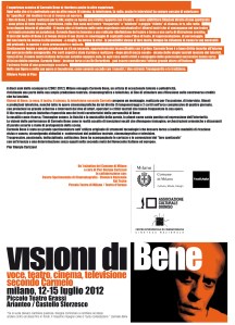 2012 07 11 - Visioni di Bene Flyer 01 Fronte